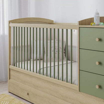 Бебешка трансформираща кошара Loof Baby 80х180см